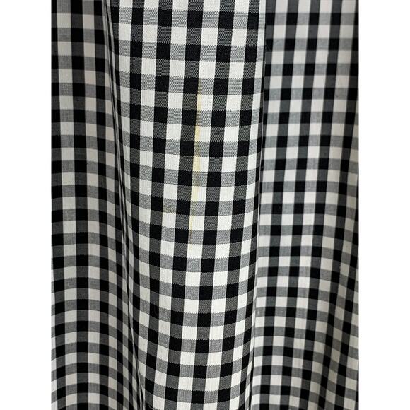 Vintage SILK Taffeta Gingham 2-Piece Jacket Skirt Special Occasion Preppy Modest - Picture 11 of 13